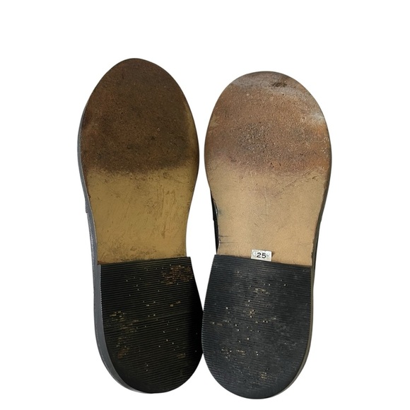 COMME DES GARCONS Homme Plus Leather Stitched Flats - Picture 11 of 13